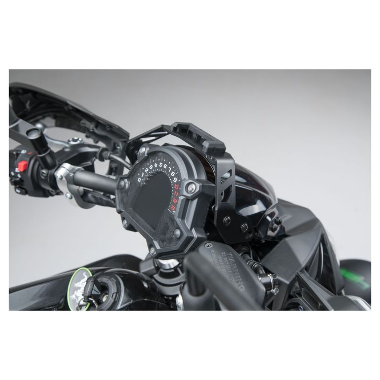 SWMOTECH Quick Release GPS Mount Kawasaki Z650 20172018 RevZilla