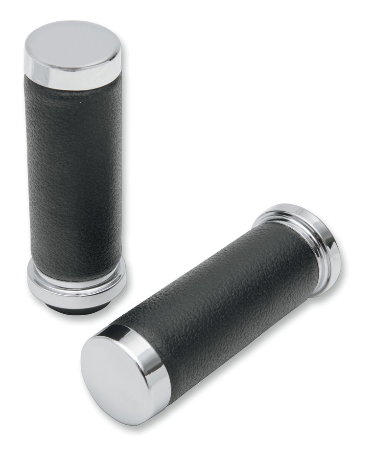 Drag Specialties Textured Rubber Grips For Harley With Throttle By Wire