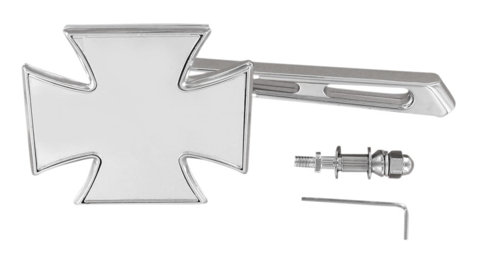 Drag Specialties Maltese Cross Mirror N/A