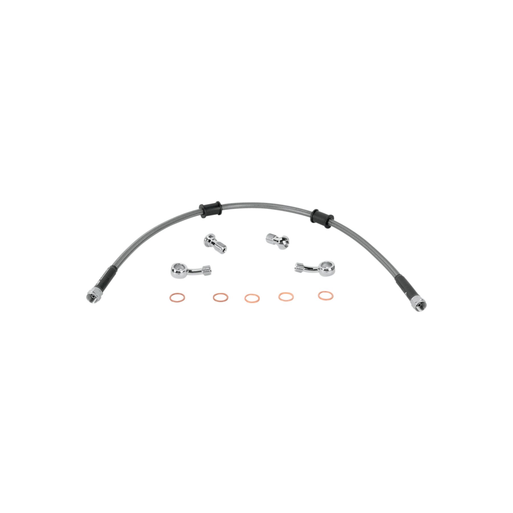Moose Racing Stainless Steel Braided Rear Brake Line Kawasaki KLR650 1