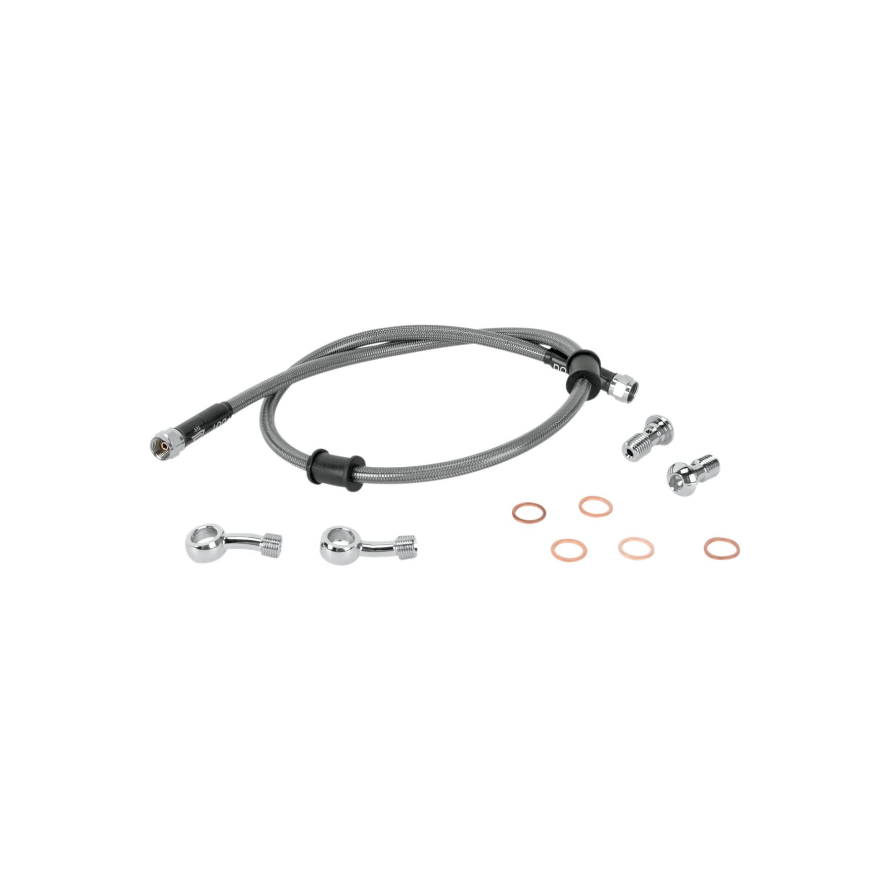 Moose Racing Stainless Steel Braided Rear Brake Line Kawasaki KLR650 2