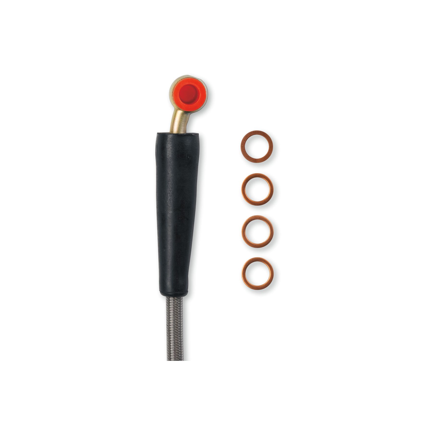 Moose Racing Stainless Steel Braided Rear Brake Line KTM 125cc-400cc 1