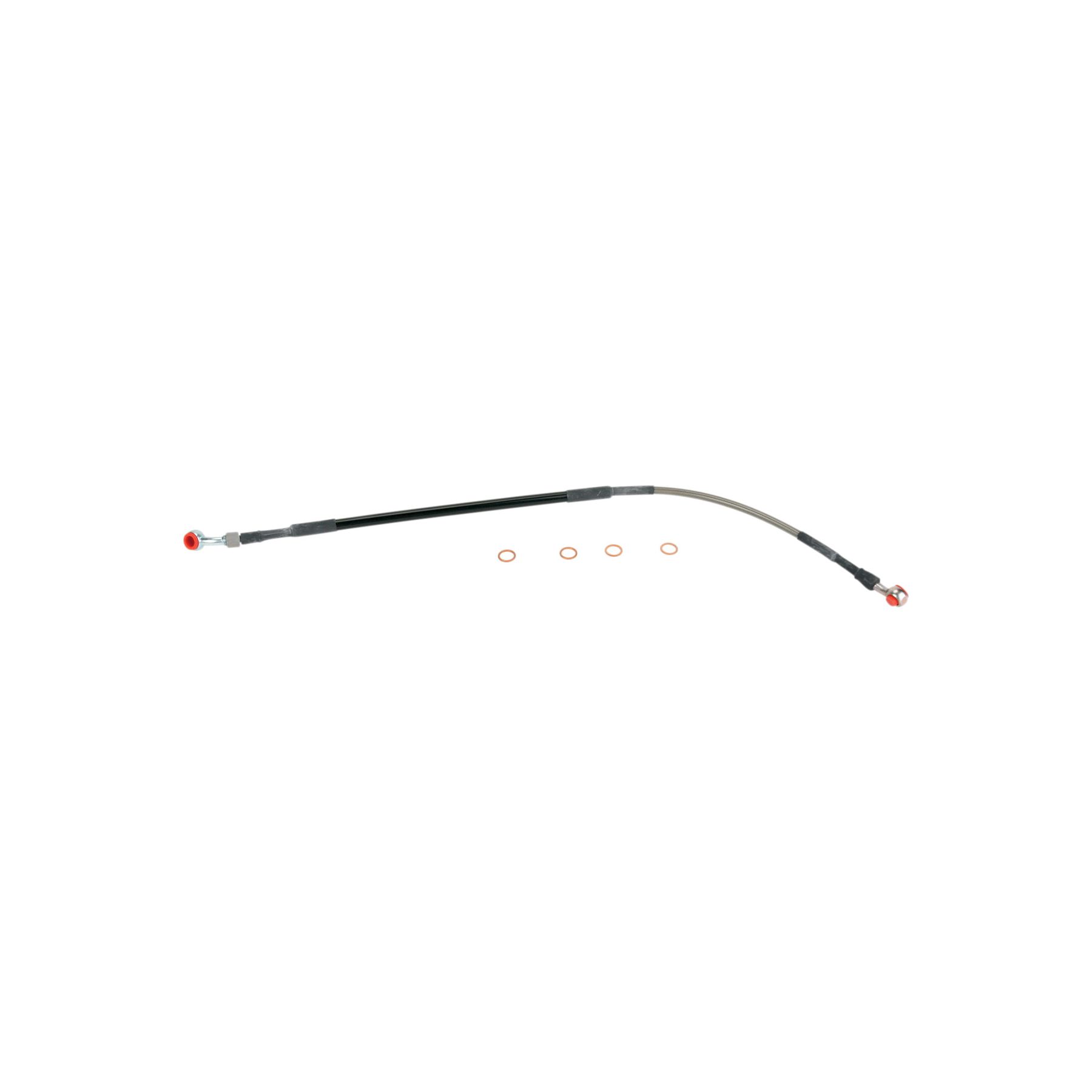 Moose Racing Stainless Steel Braided Rear Brake Line Yamaha 125cc-450c