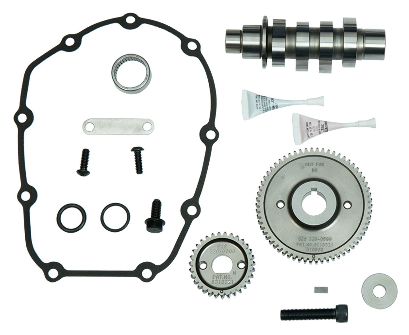 S&S Cycle 550 Cam Kit For Harley Milwaukee Eight 2017-2025 Gear Drive Cam