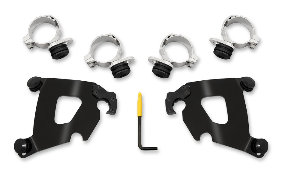 Memphis Shades Cafe Fairing Trigger-Lock Mount Kit For Indian Scout 2015-2025 N/A