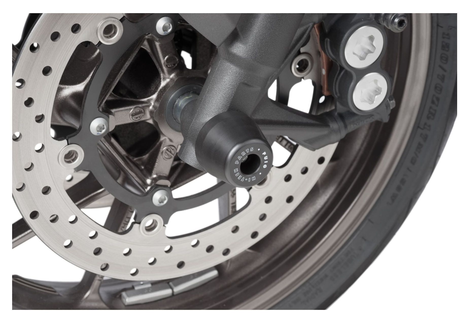 Puig Axle Sliders Front Yamaha R6 / FZ10 / R1 RevZilla