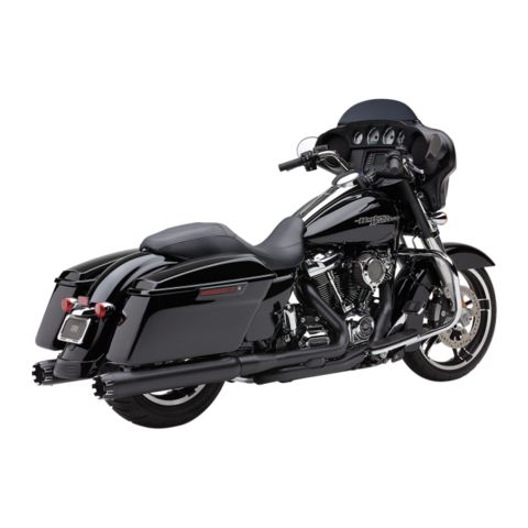 Cobra 4" NH Dual Cut Slip-On Mufflers For Harley Touring