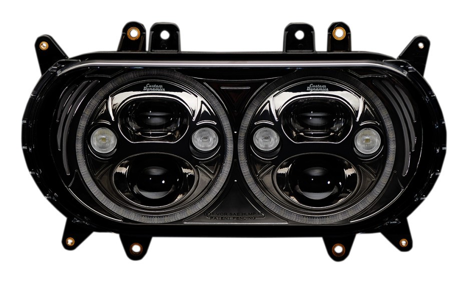 Custom Dynamics LED 5 3/4" TruBeam Headlight Insert For Harley Road Glide 2015-2025 N/A