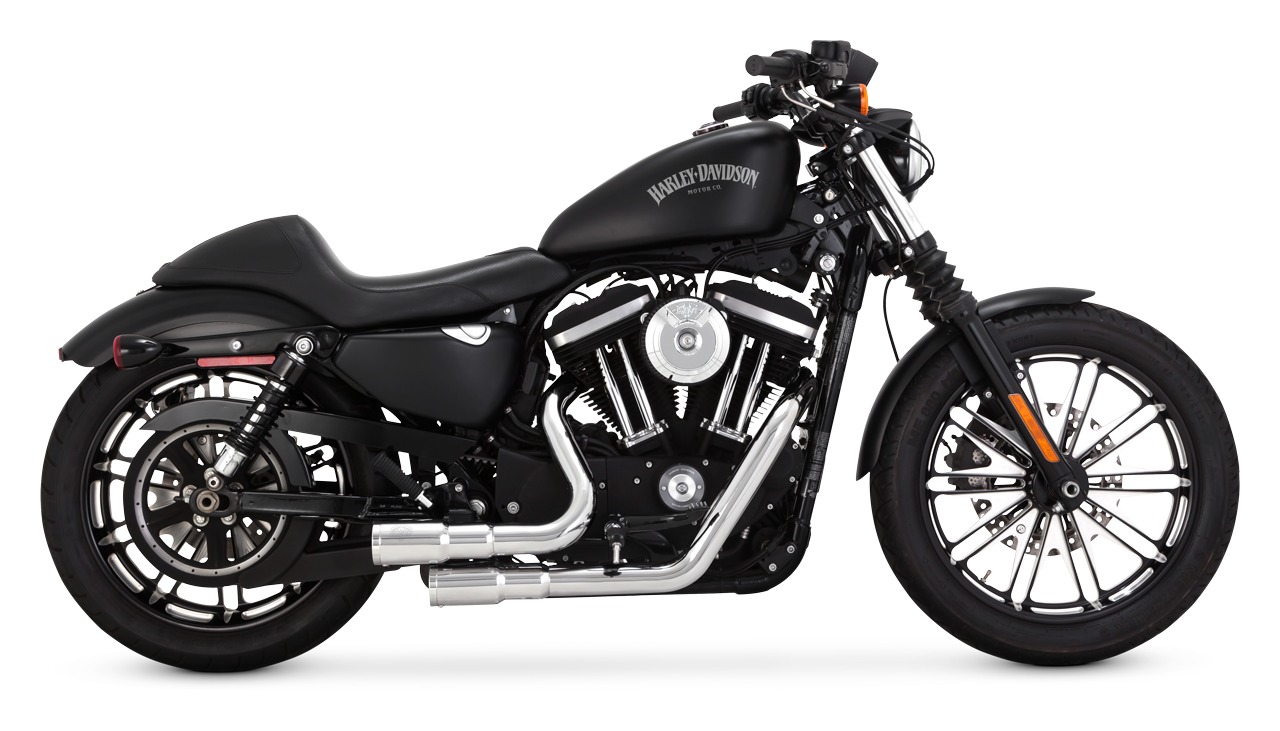 Vance & Hines Mini-Grenades Exhaust For Harley - RevZilla
