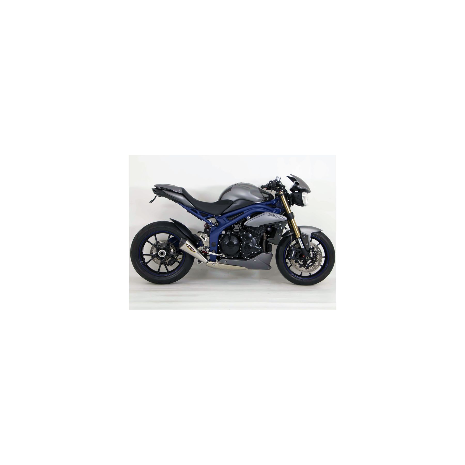 Hindle EVO Megaphone Slip-On Exhaust Triumph Speed Triple / R 2011-201