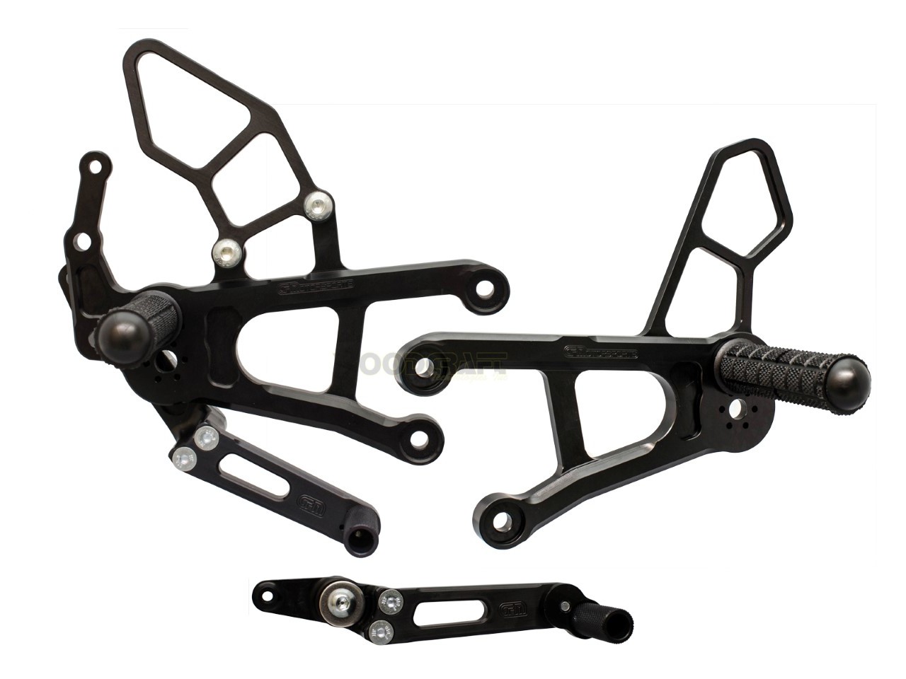 Woodcraft Rearset Kit Yamaha FZ-10 / MT-10 2017-2021 - RevZilla