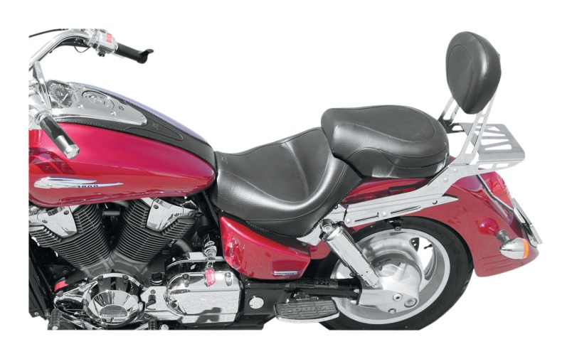 Mustang Wide Touring Seat Honda VTX1800 R / S / T 2002-2008 Vintage Without Driver Backrest