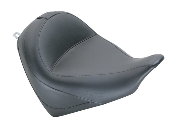 Mustang Wide Solo Seat Honda VT1300 Fury 2010-2017 Vintage Without Driver Backrest