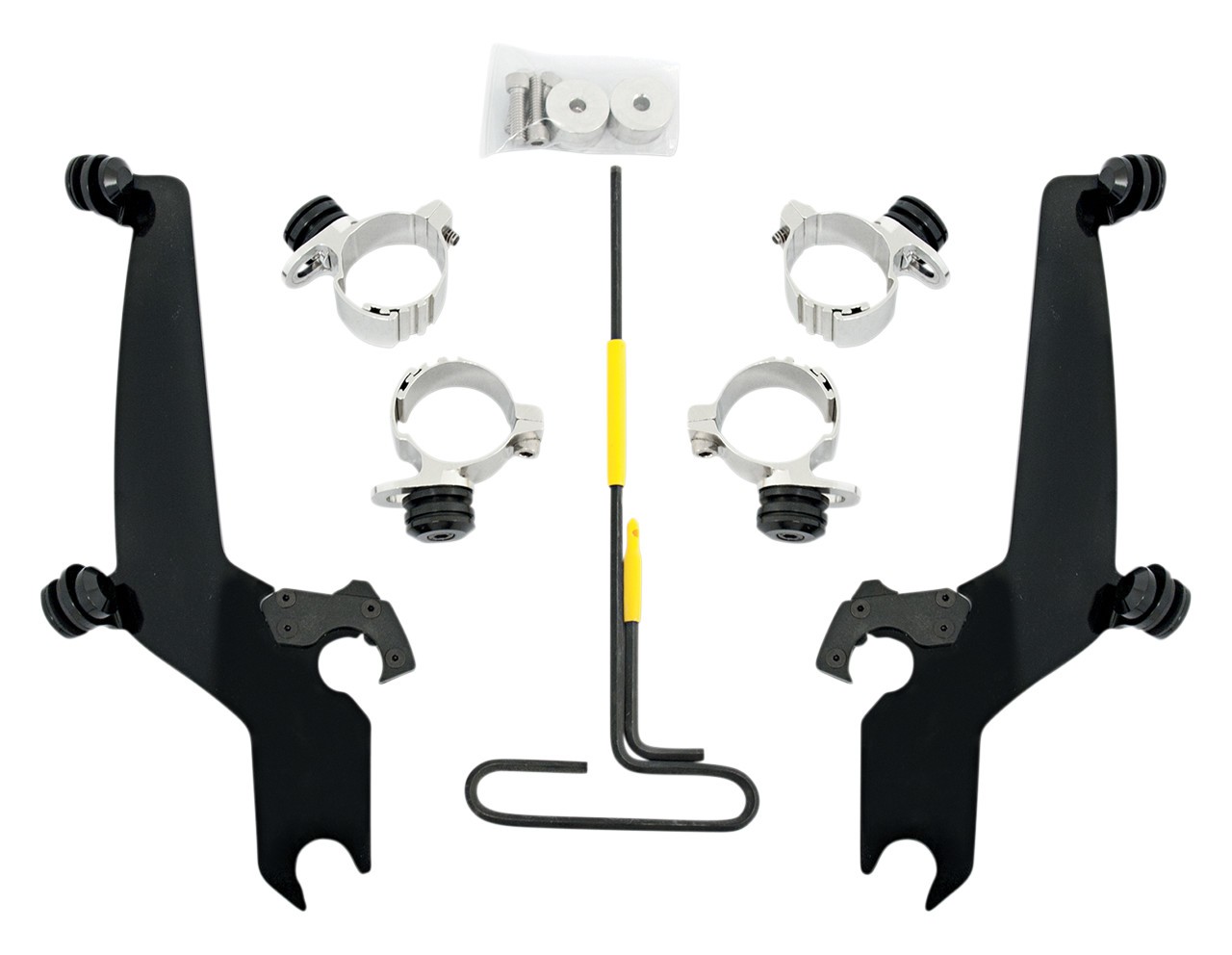 Memphis Shades Metric Sportshield Trigger-Lock Mount Kit Honda / Yamaha N/A