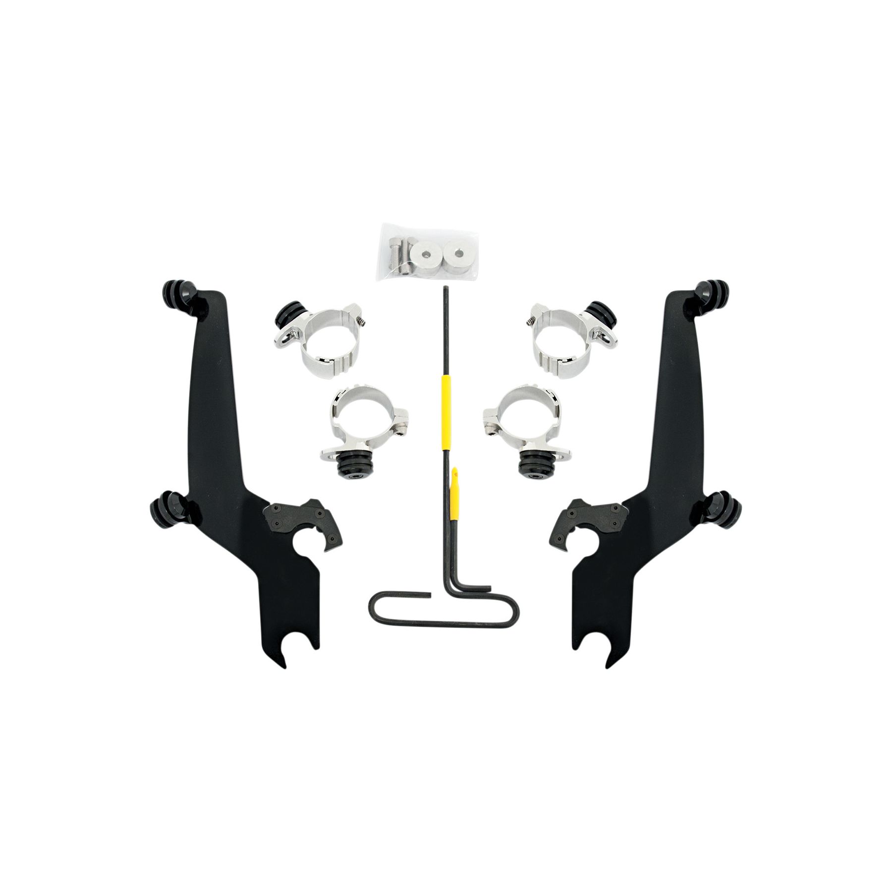 Memphis Shades Metric Sportshield Trigger-Lock Mount Kit Honda / Yamah
