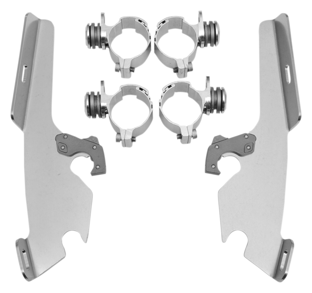 Memphis Shades Metric Fats/Slim Trigger-Lock Mount Kit Yamaha V Star Classic XVS1100A / XVS650A N/A