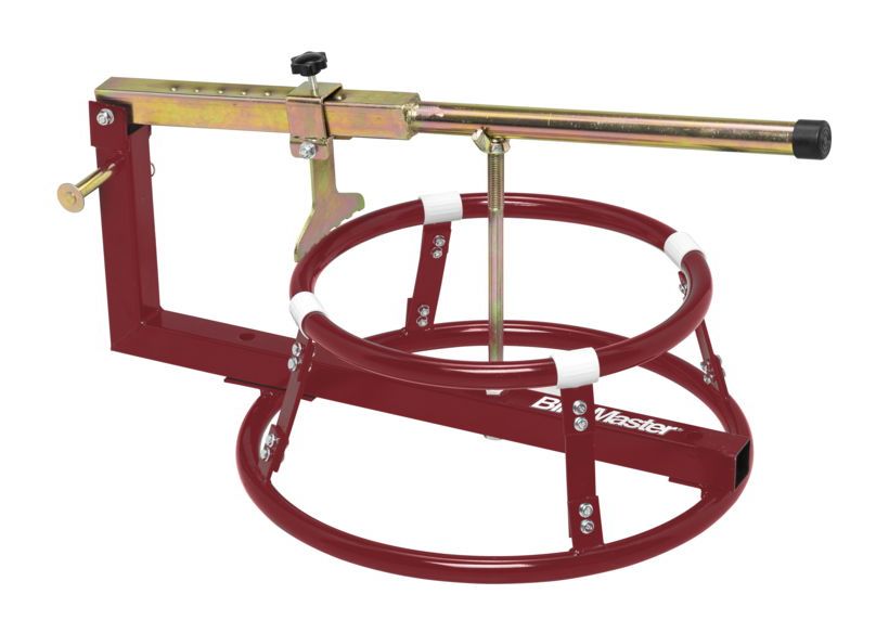 BikeMaster Tire Change Stand With Bead Breaker RevZilla