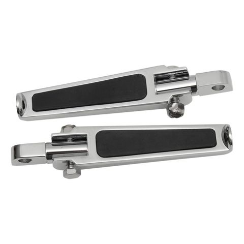 Drag Specialties Rubber Inlay Footpegs For Harley