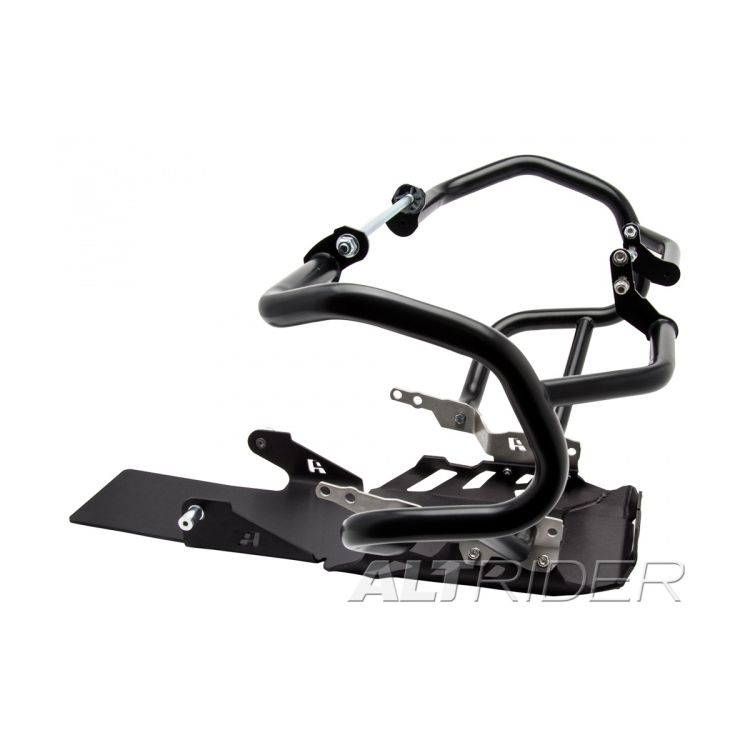 Black Crash Bars / Black Skid Plate