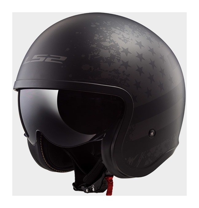 LS2 Spitfire Black Flag Helmet (XL) - RevZilla