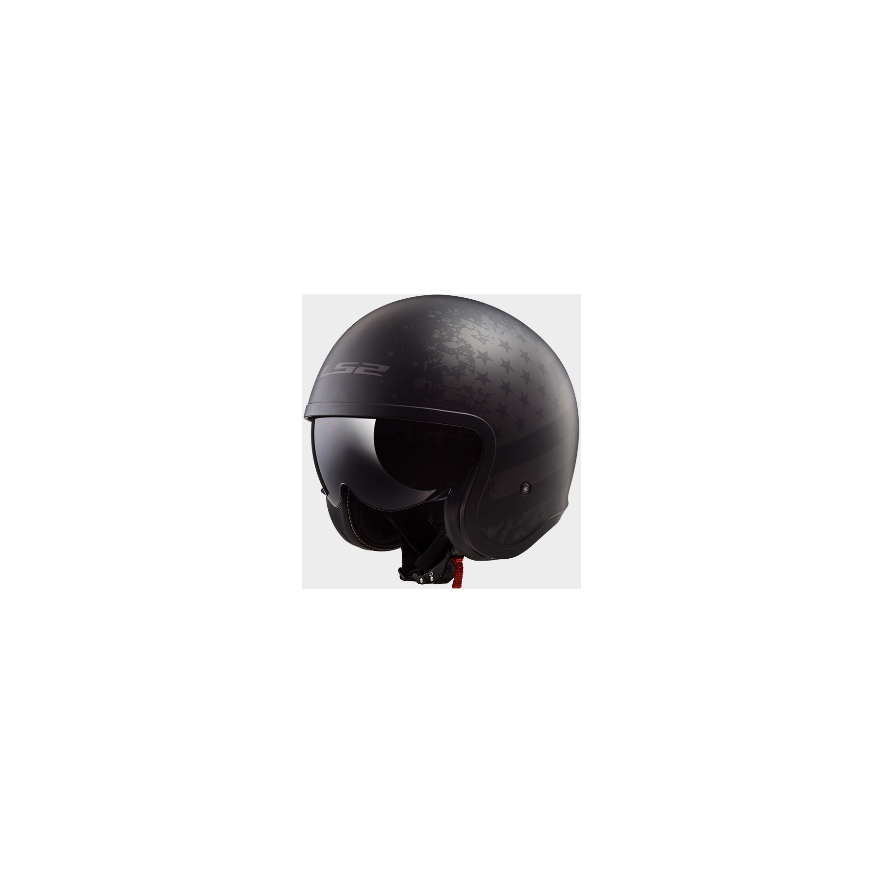 LS2 Spitfire Black Flag Helmet