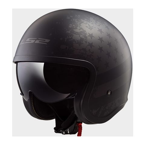 LS2 Spitfire Black Flag Helmet