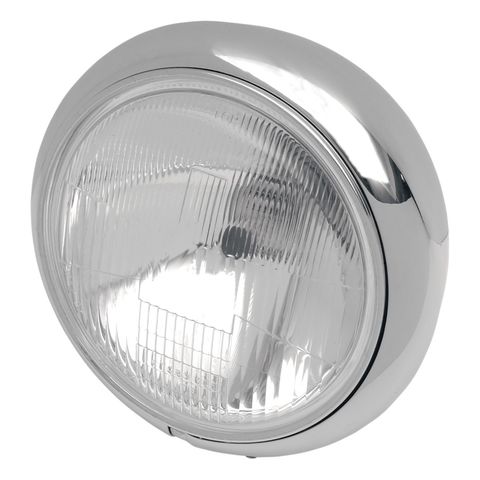 Drag Specialties 7" Hydra Glide Style Headlight Assembly For Harley