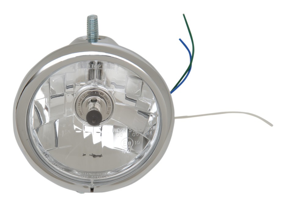 Drag Specialties 5 3/4" Top-Mount Headlight Assembly For Harley N/A