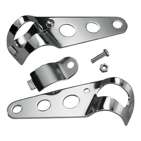 Drag Specialties Side Mount Headlight Brackets