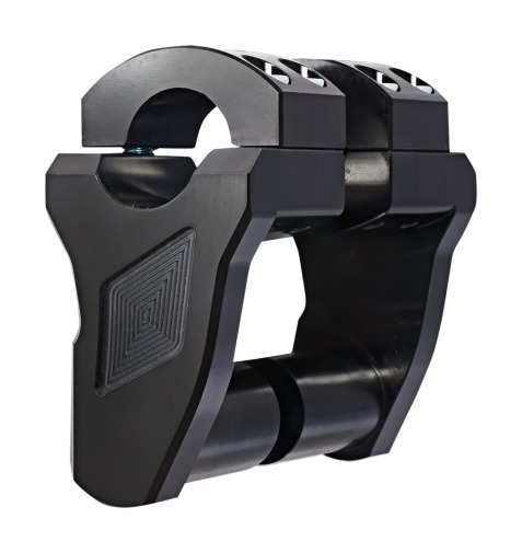 Rox Extended Stem Pivoting Risers For 1" Handlebars 2" Tall