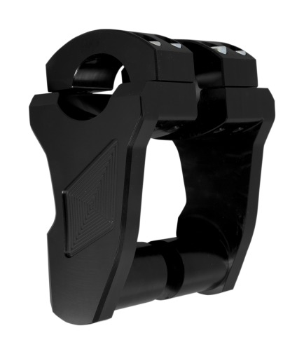 Rox Extended Stem Pivoting Risers For 1" Handlebars 3" Tall