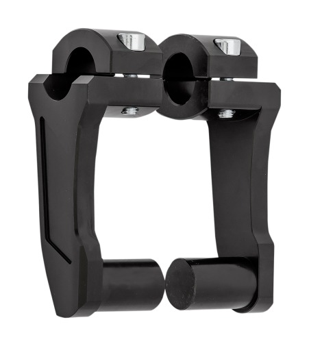Rox Extended Stem Pivoting Risers For 1" Handlebars 4" Tall