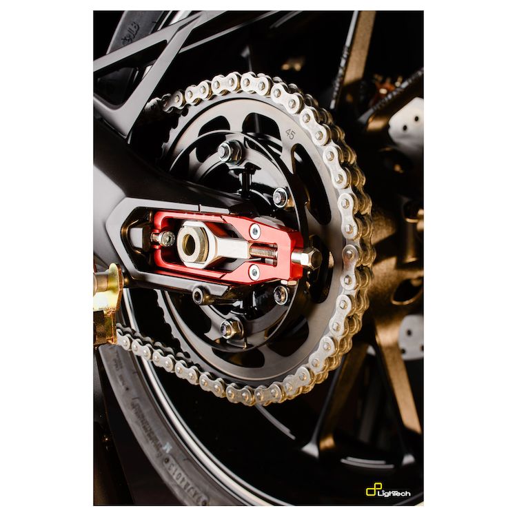 LighTech Chain Adjusters Triumph Daytona 675 / R / Street Triple R RevZilla