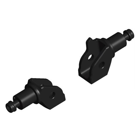 Rizoma Pro / B-Pro / Street Rider Peg Mount Kit Kawasaki