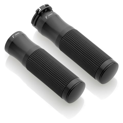 Rizoma Sport 1" Grips For Harley With Dual Cable Throttle