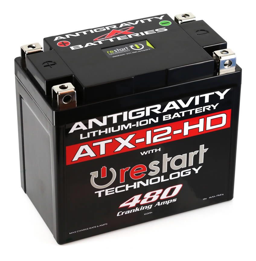 Antigravity ATX-12-HD ReStart 480CA Lithium Ion Battery 10