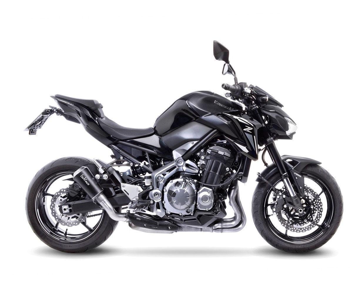 兵部　切出し LeoVince LV-10 Slip-On Exhaust Kawasaki Z900 2017-2026 - RevZilla