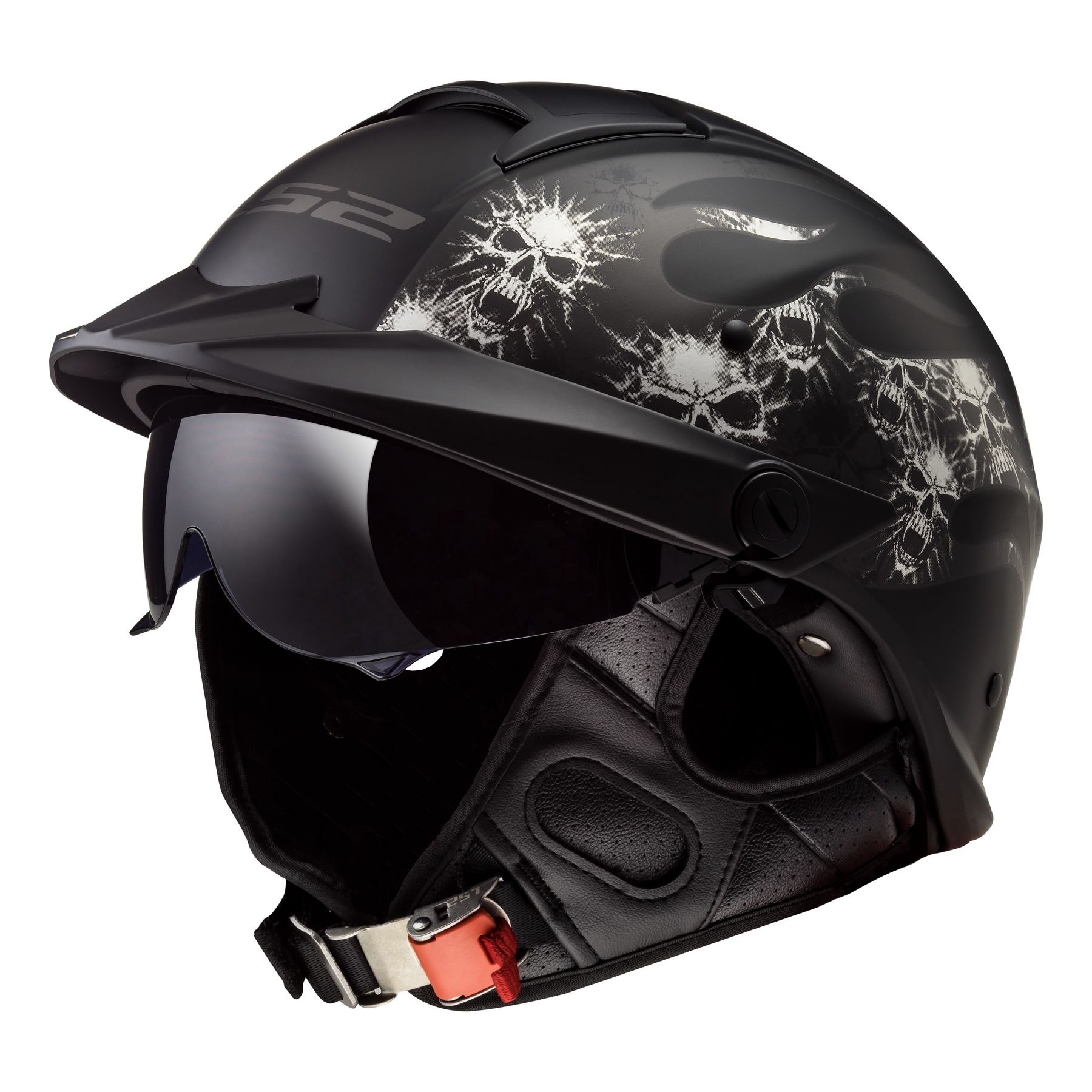 LS2 Rebellion Bones Helmet
