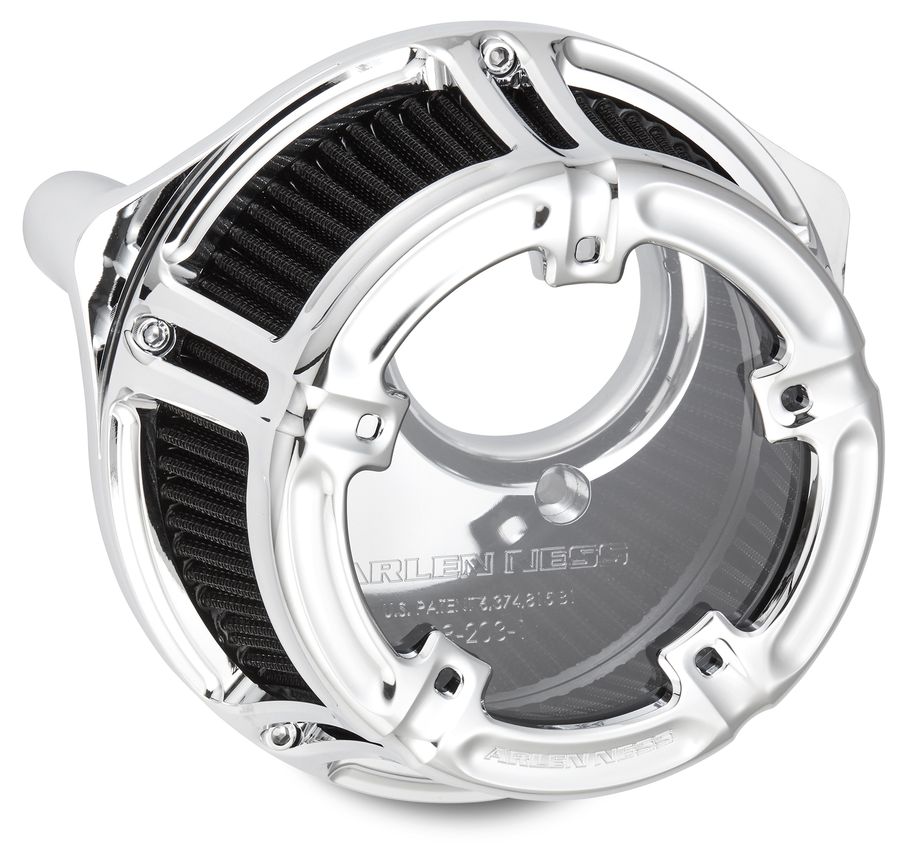 Arlen Ness Method Clear Sucker Air Cleaner Kit For Harley 2008-2017 N/A