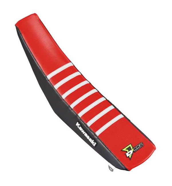 D'COR Visuals Factory Gripper Seat Cover Kawasaki KX250F / KX450F 2016-2020 N/A