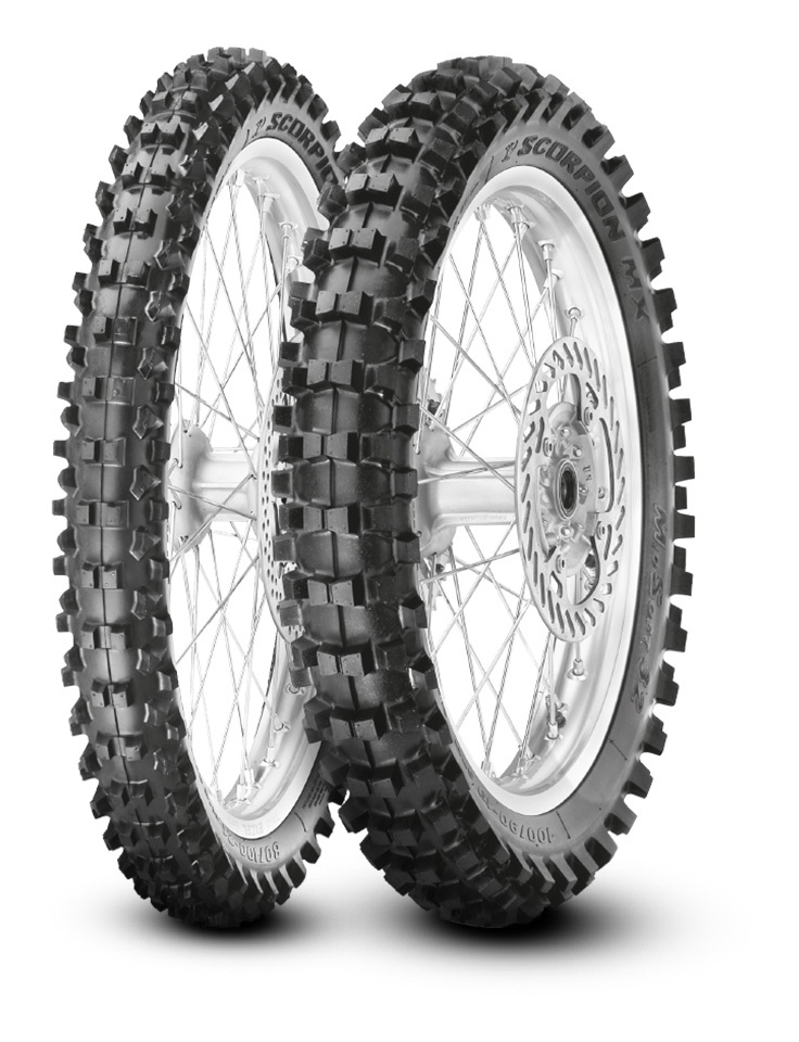 Pirelli Scorpion MX32 Mid Soft Tires - RevZilla