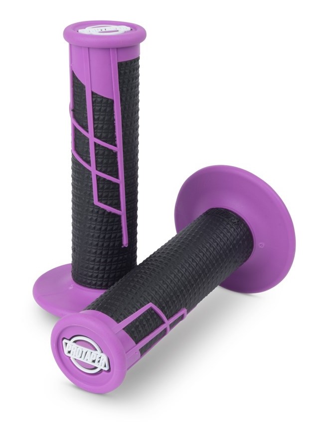 Pro Taper Clamp On Half Waffle Grips N/A