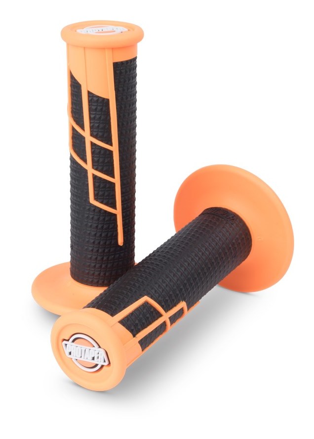 Pro Taper Clamp On Half Waffle Grips N/A