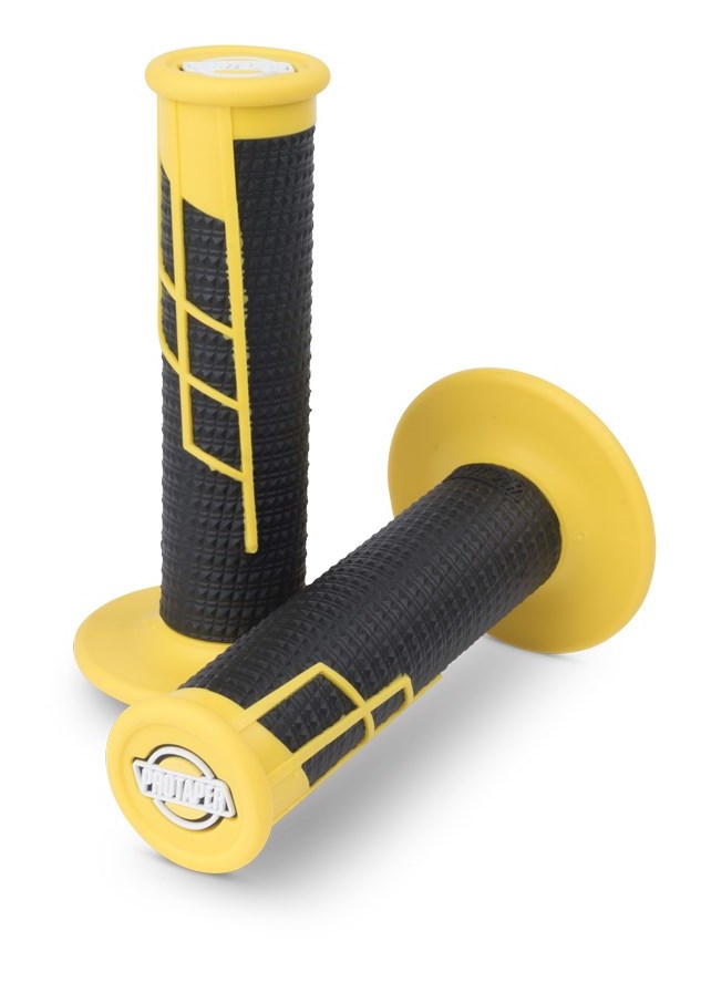 Pro Taper Clamp On Half Waffle Grips N/A