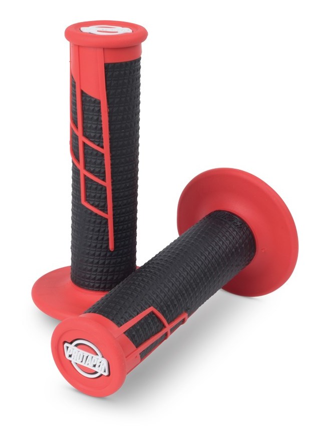 Pro Taper Clamp On Half Waffle Grips N/A