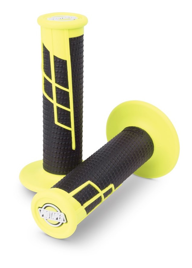 Pro Taper Clamp On Half Waffle Grips N/A