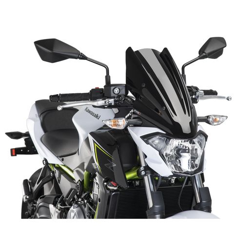 Puig Touring Naked New Generation Windscreen Kawasaki Z650 2017-2019