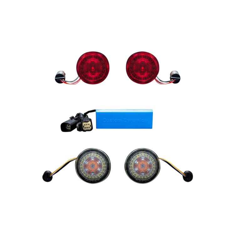 Custom Dynamics ProBEAM LED Turn Signal Conversion Kit For Harley 2009-2013