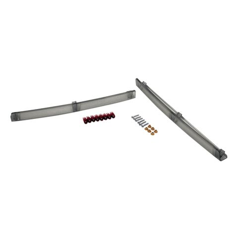 Drag Specialties Tour-Pak Smoked Side Lens Kit For Harley Touring 1985-2005