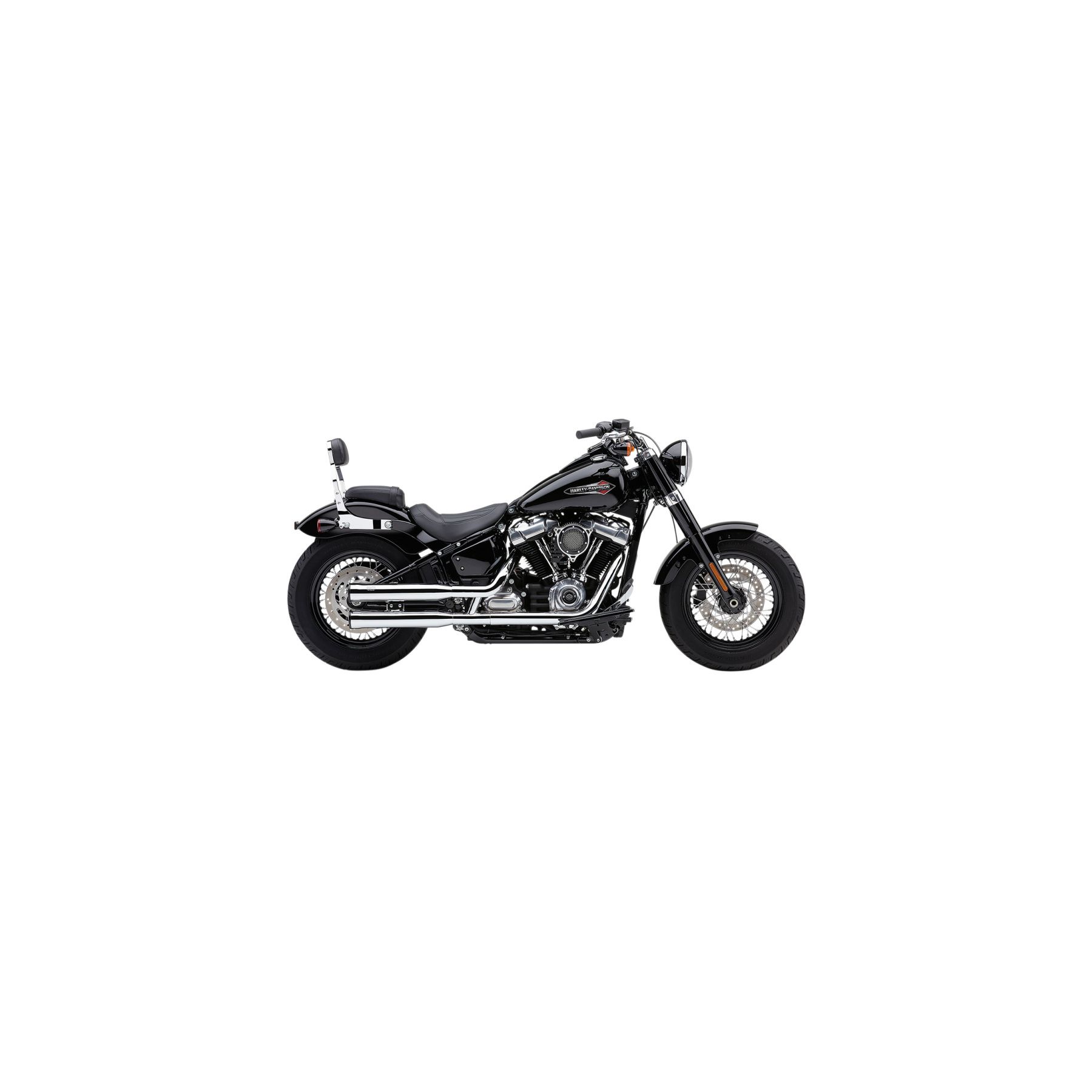 Cobra 3 RPT Slip-On Mufflers For Harley Softail 2018-2024